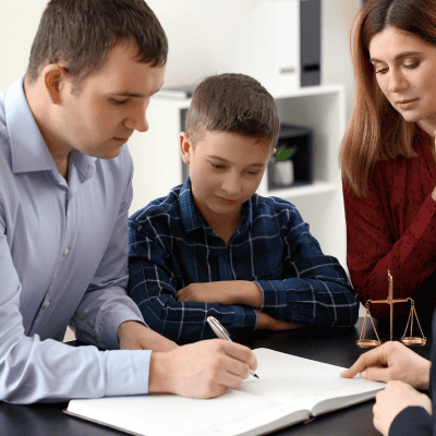 Child support and rights in divorce