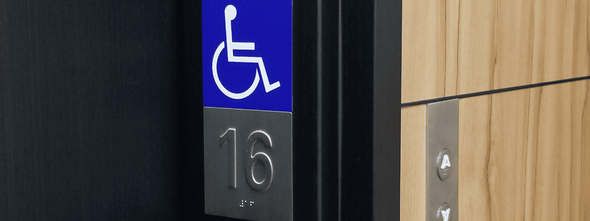 Outdoor wheelchair lifts